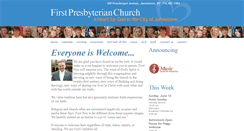 Desktop Screenshot of firstpresjamestown.com